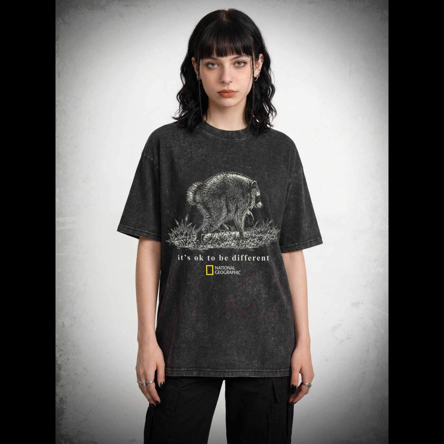 It's Ok to be Different Jimothy Washed T-shirt