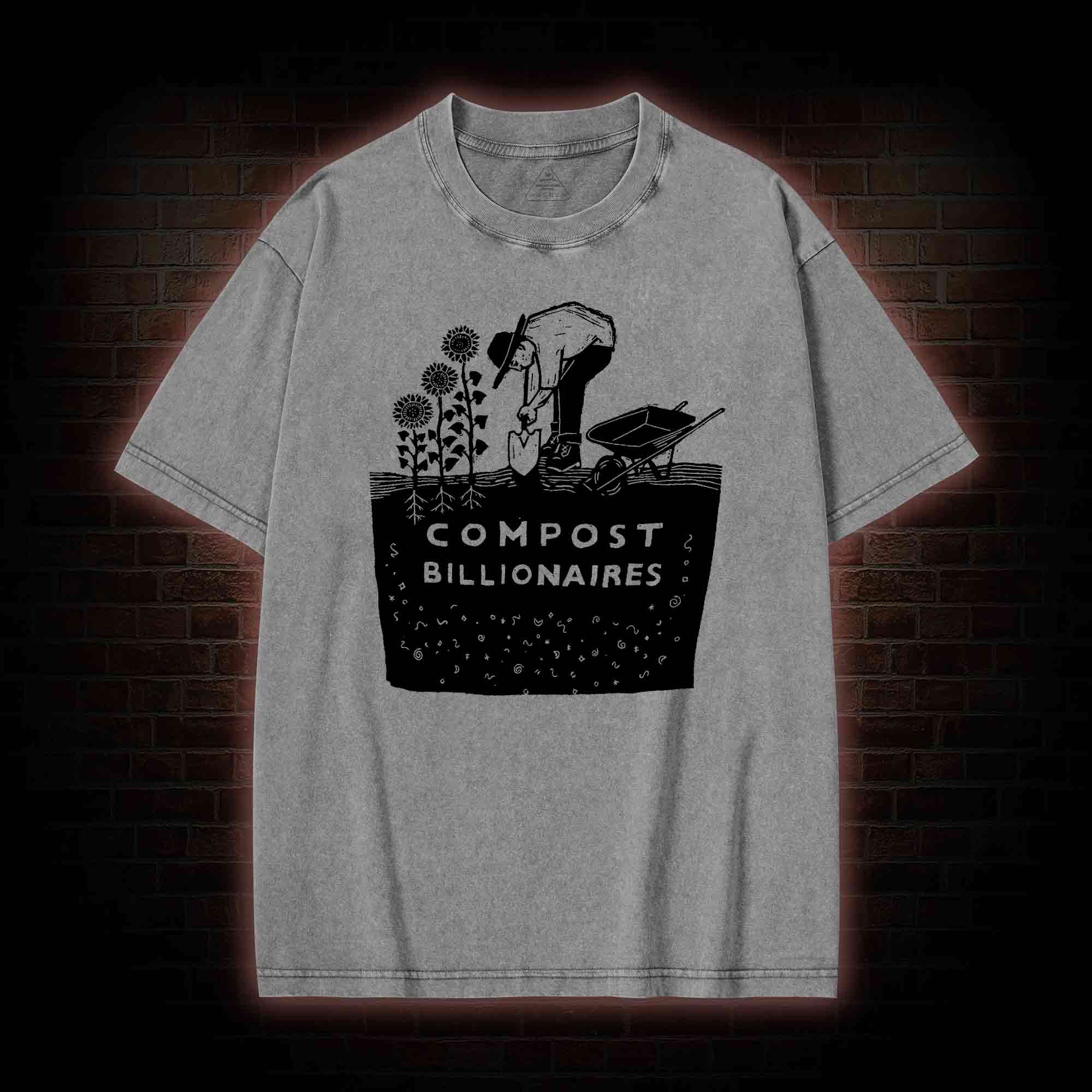 Compost Billionaires Washed T-shirt
