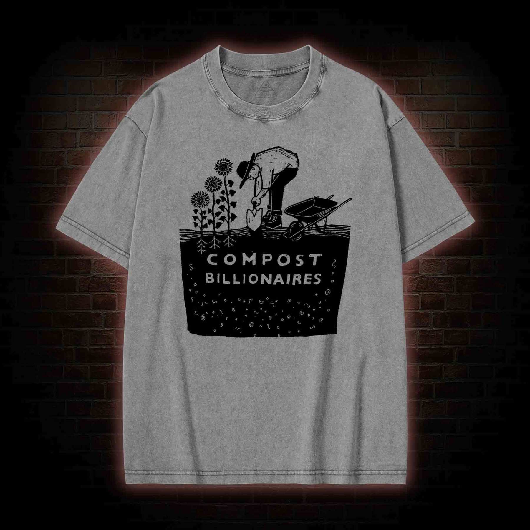 Compost Billionaires Washed T-shirt