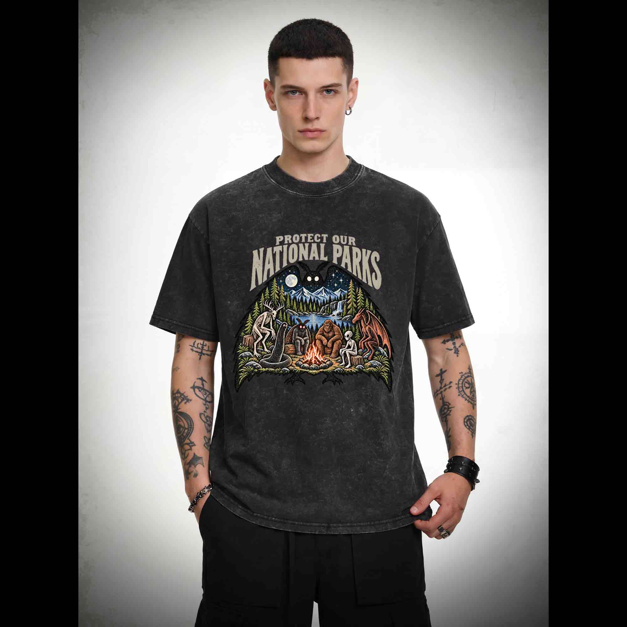 Protect Our National Parks Washed T-shirt