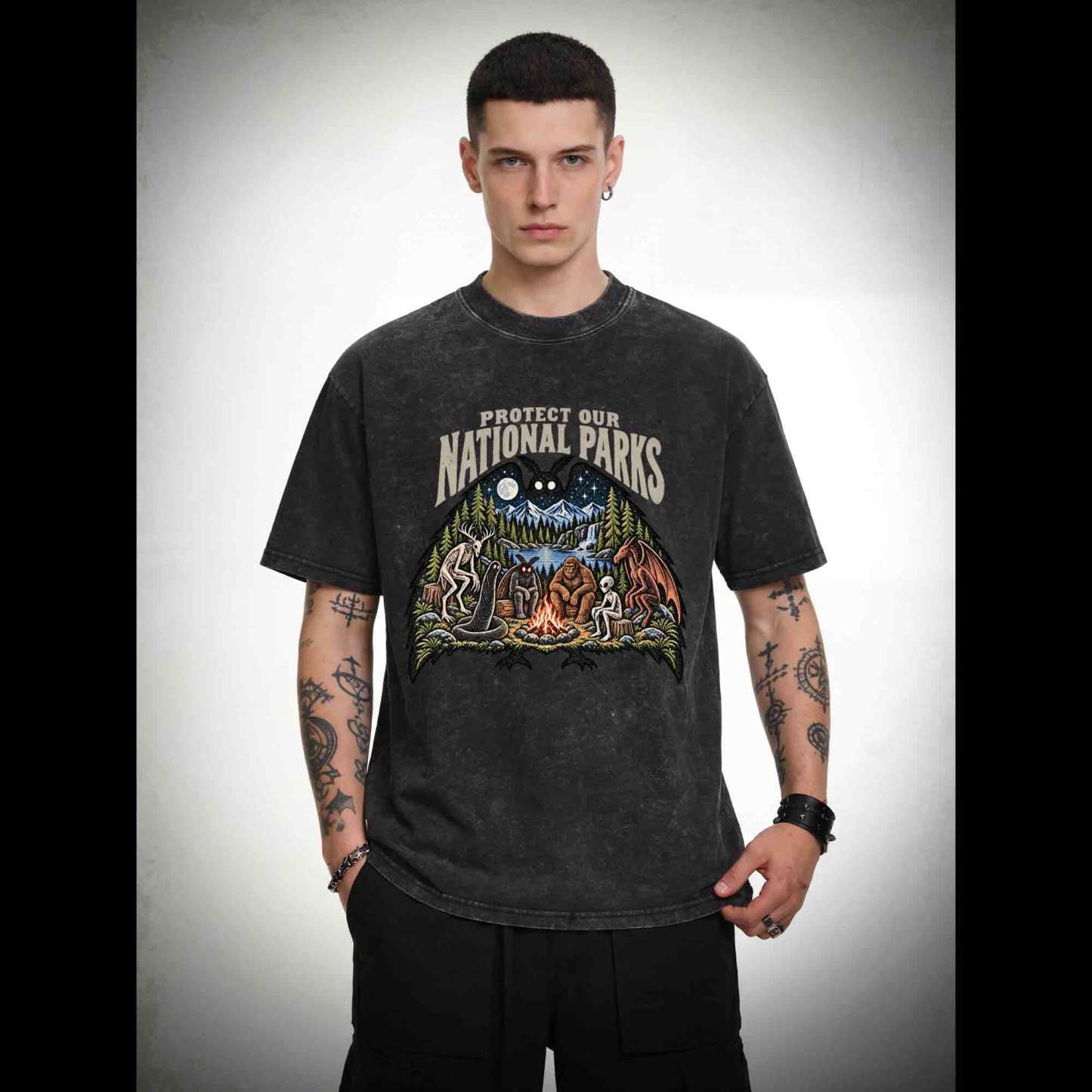 Protect Our National Parks Washed T-shirt