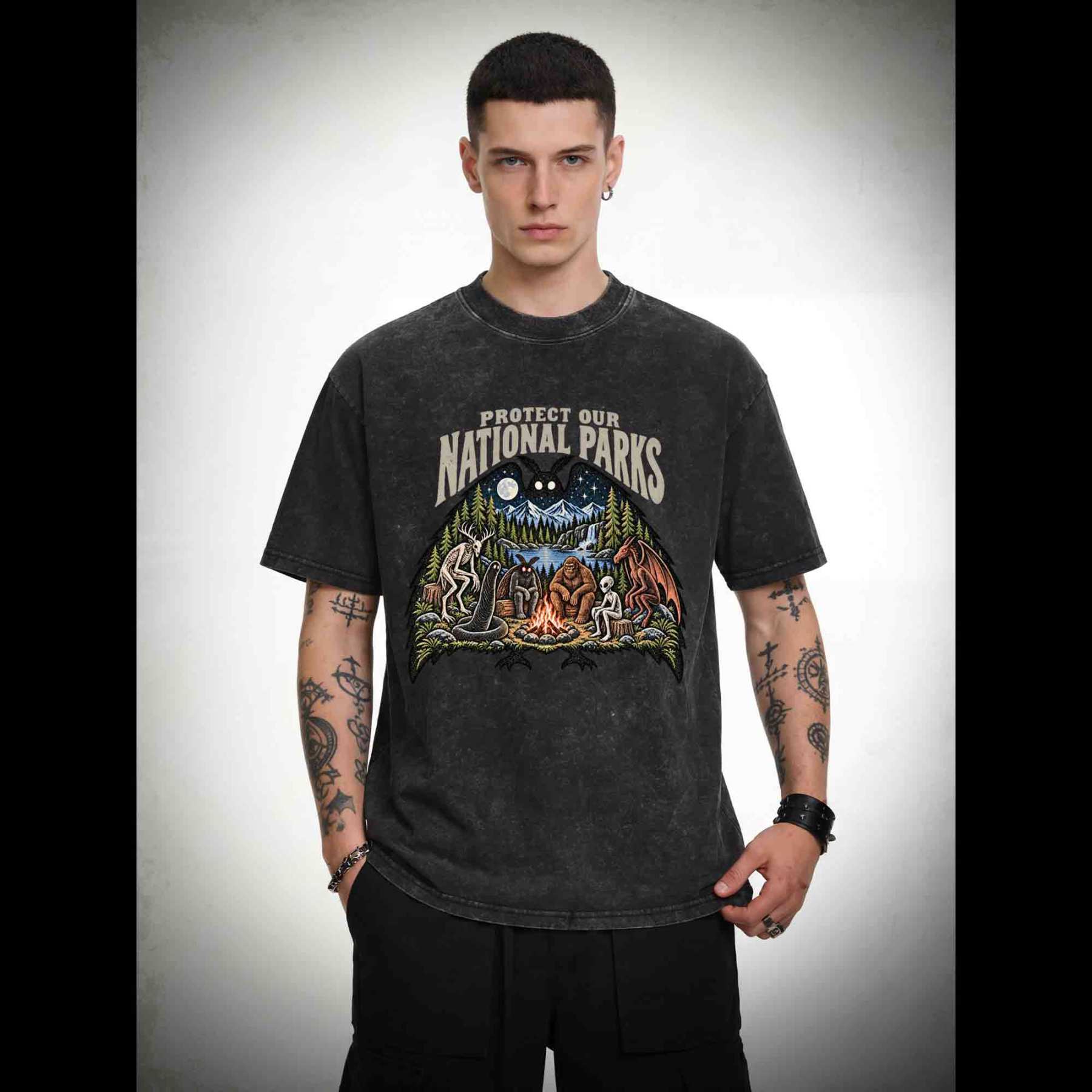 Protect Our National Parks Washed T-shirt