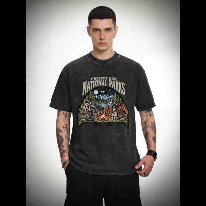 Protect Our National Parks Washed T-shirt
