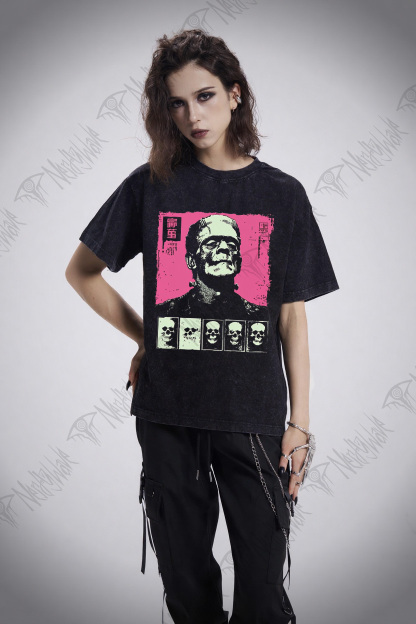 The Man Who Made a Monster Washed T-shirt