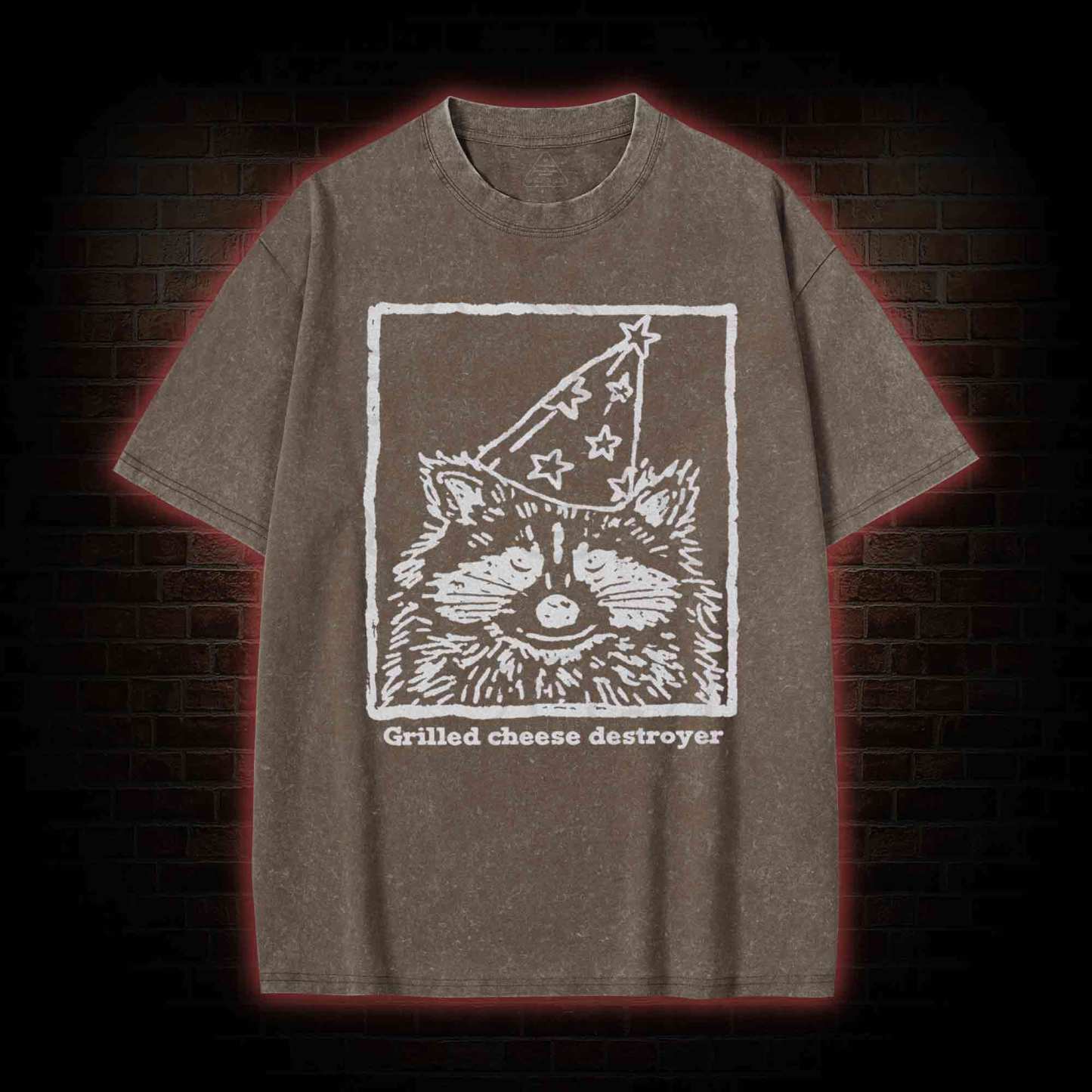 Grilled Cheese Destroyer Washed T-shirt