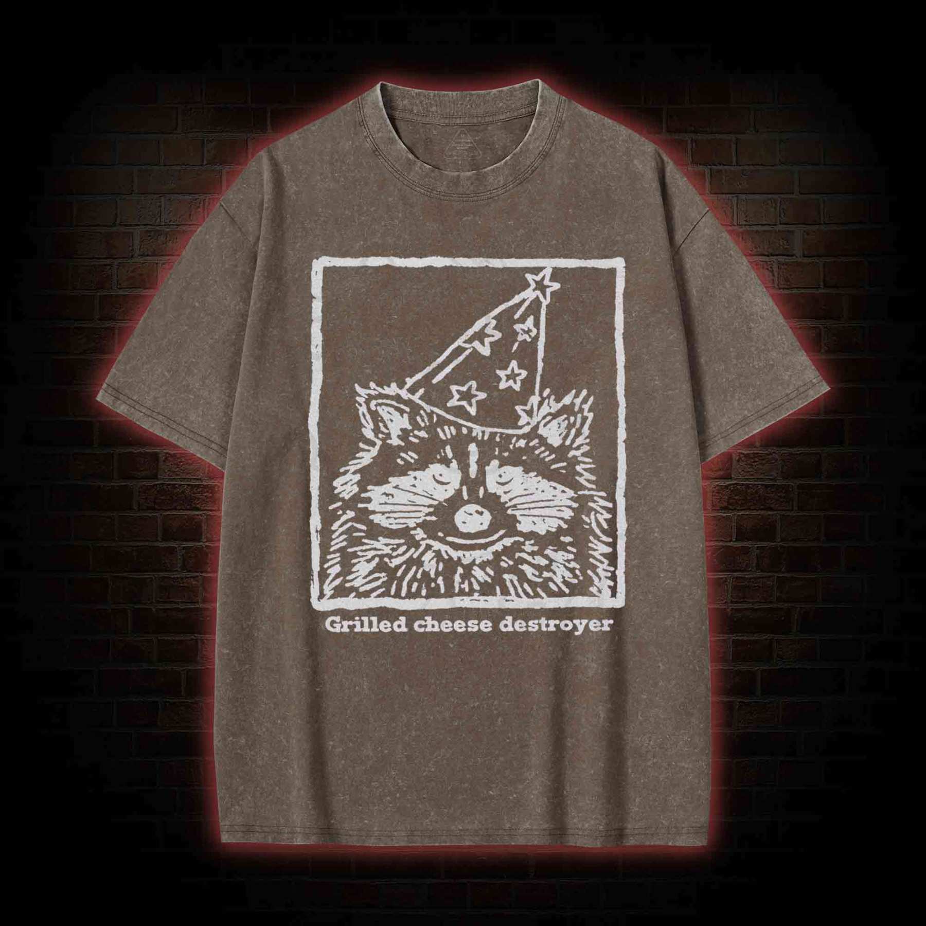 Grilled Cheese Destroyer Washed T-shirt