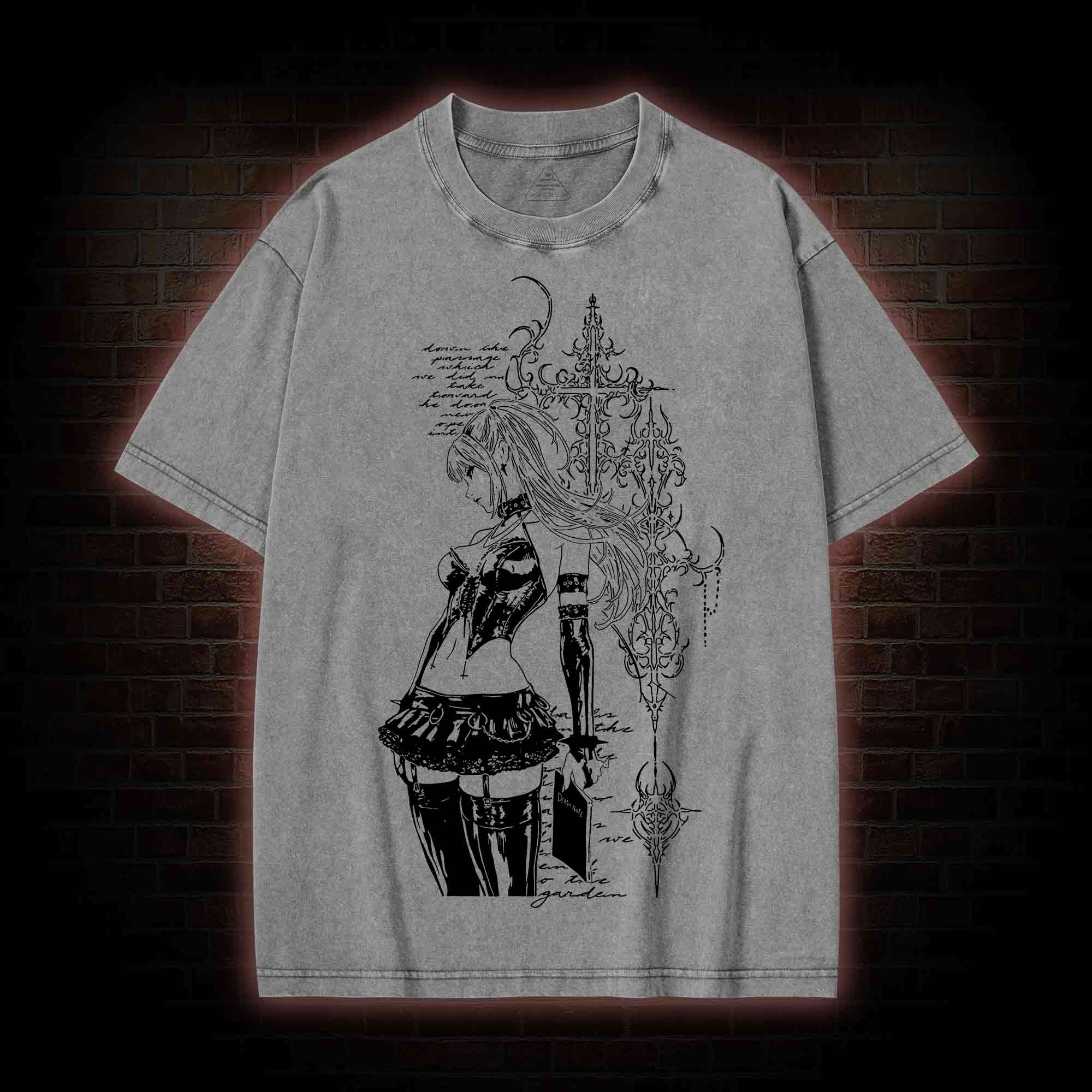 Aspire to Life Goals Washed T-shirt