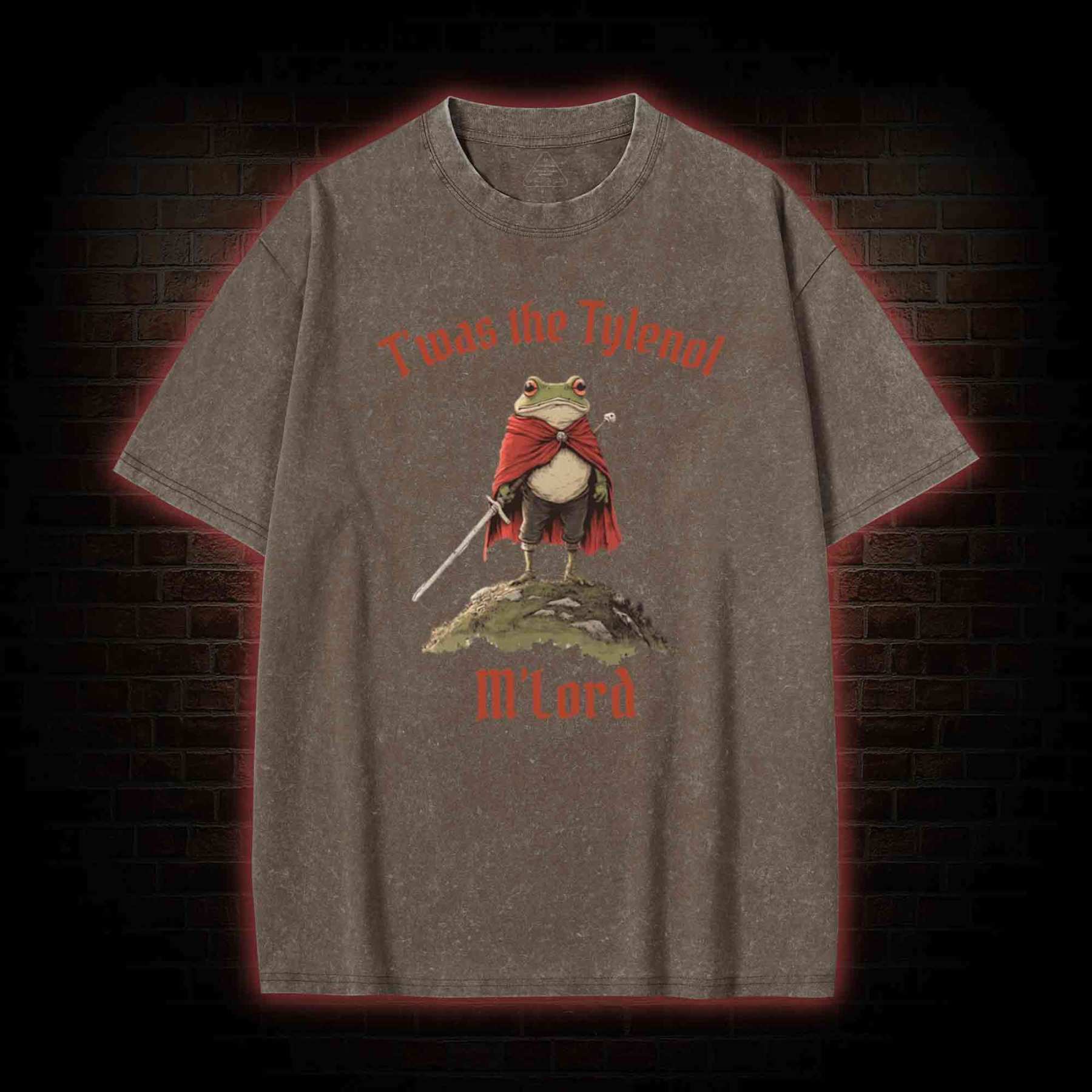 Funny Anti RFK Jr Frog Liberal Meme Washed T-shirt