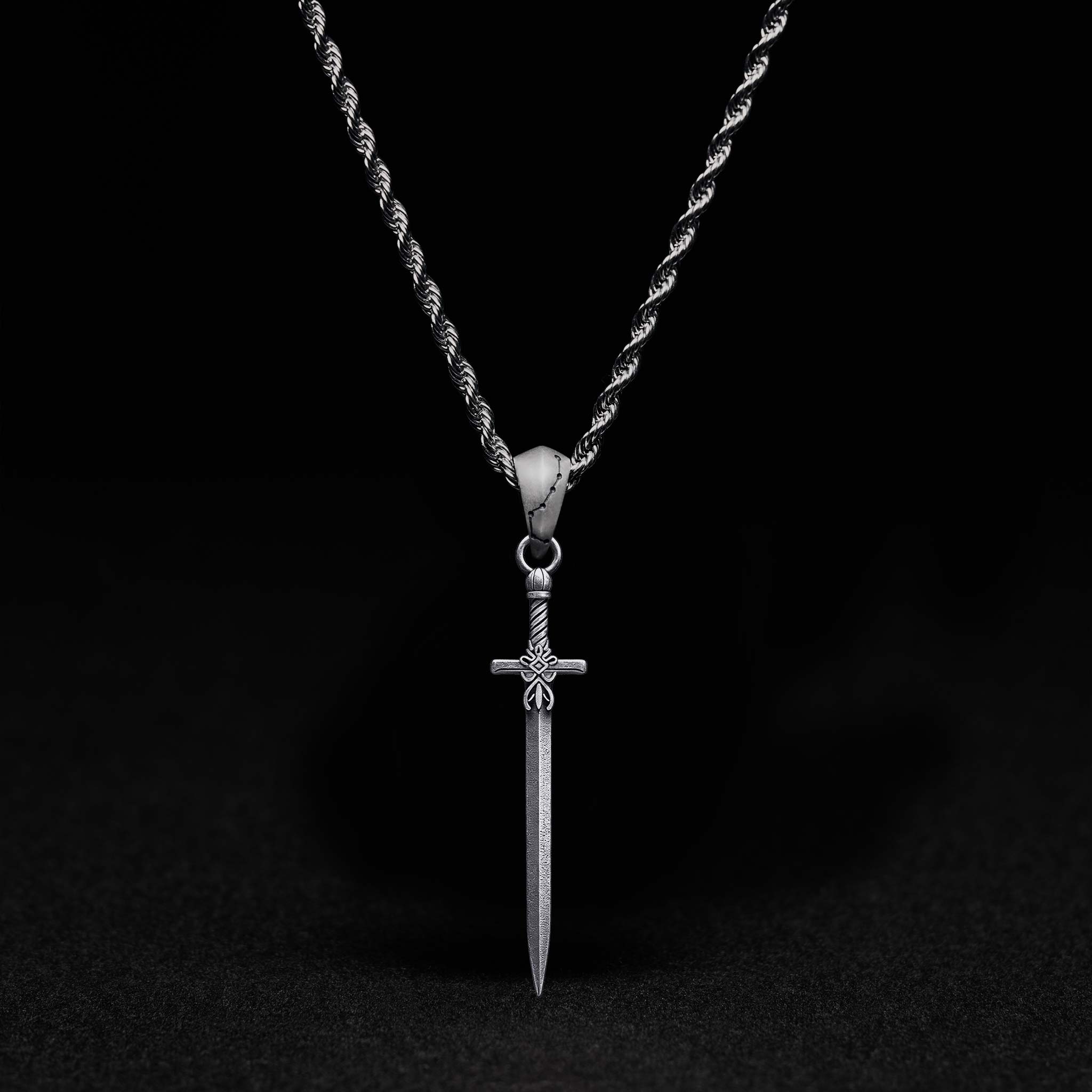 Sword Sculptural Necklace