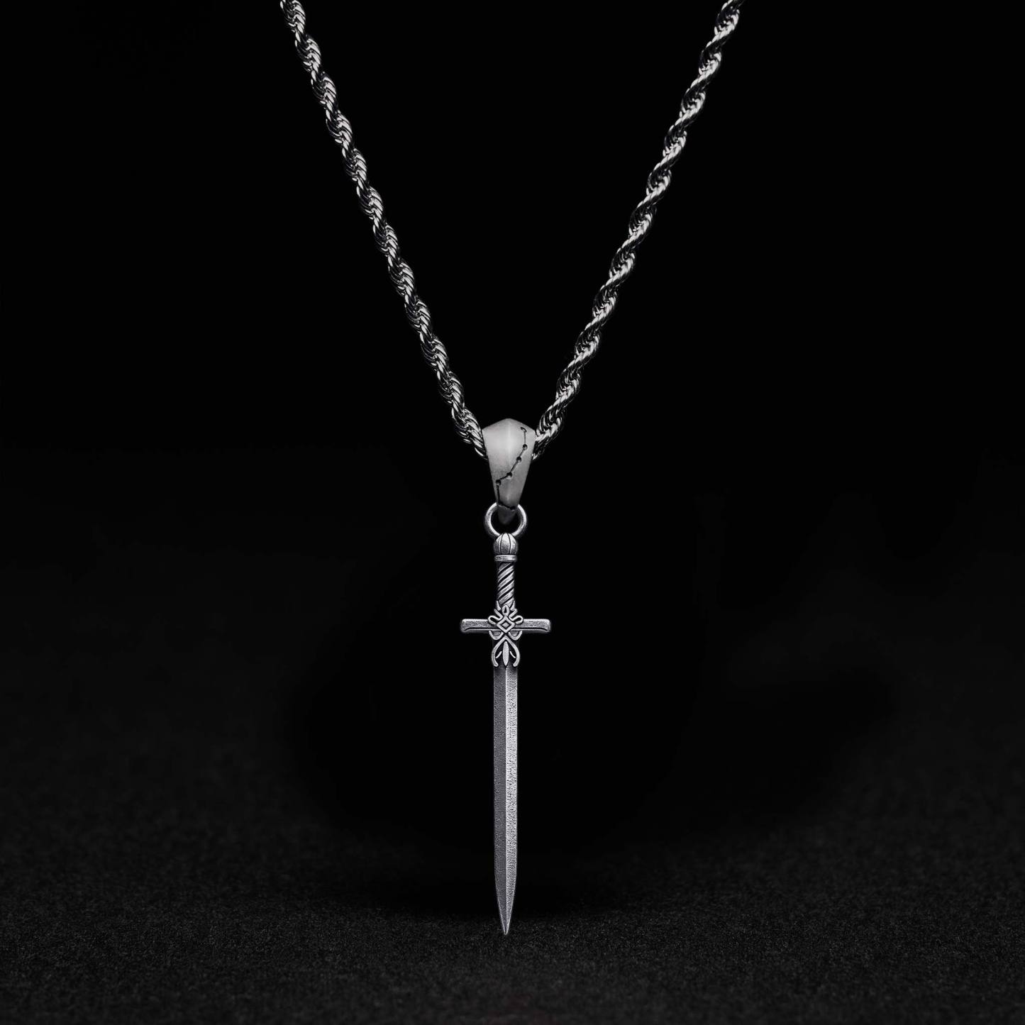 Sword Sculptural Necklace