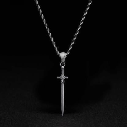 Sword Sculptural Necklace
