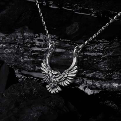 Owl Sculptural Necklace