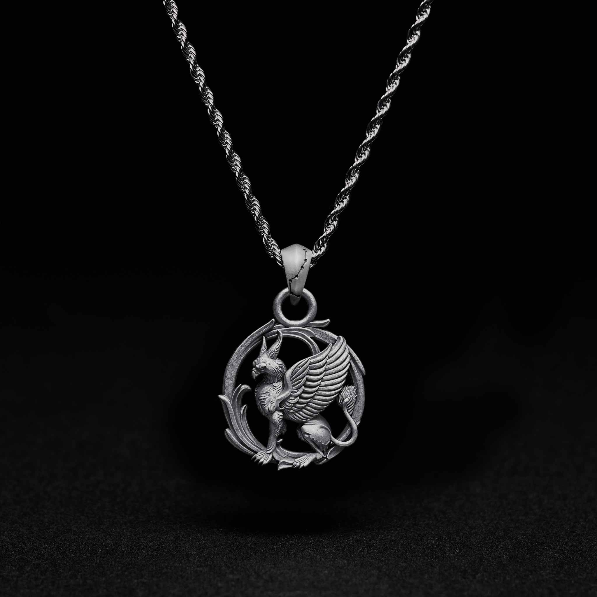 Griffin Sculptural Necklace