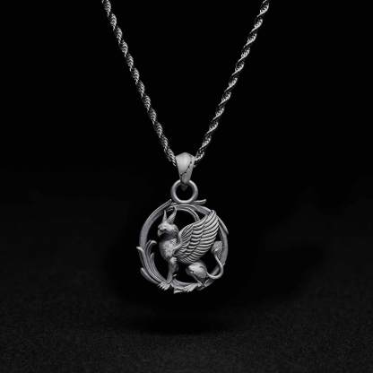 Griffin Sculptural Necklace
