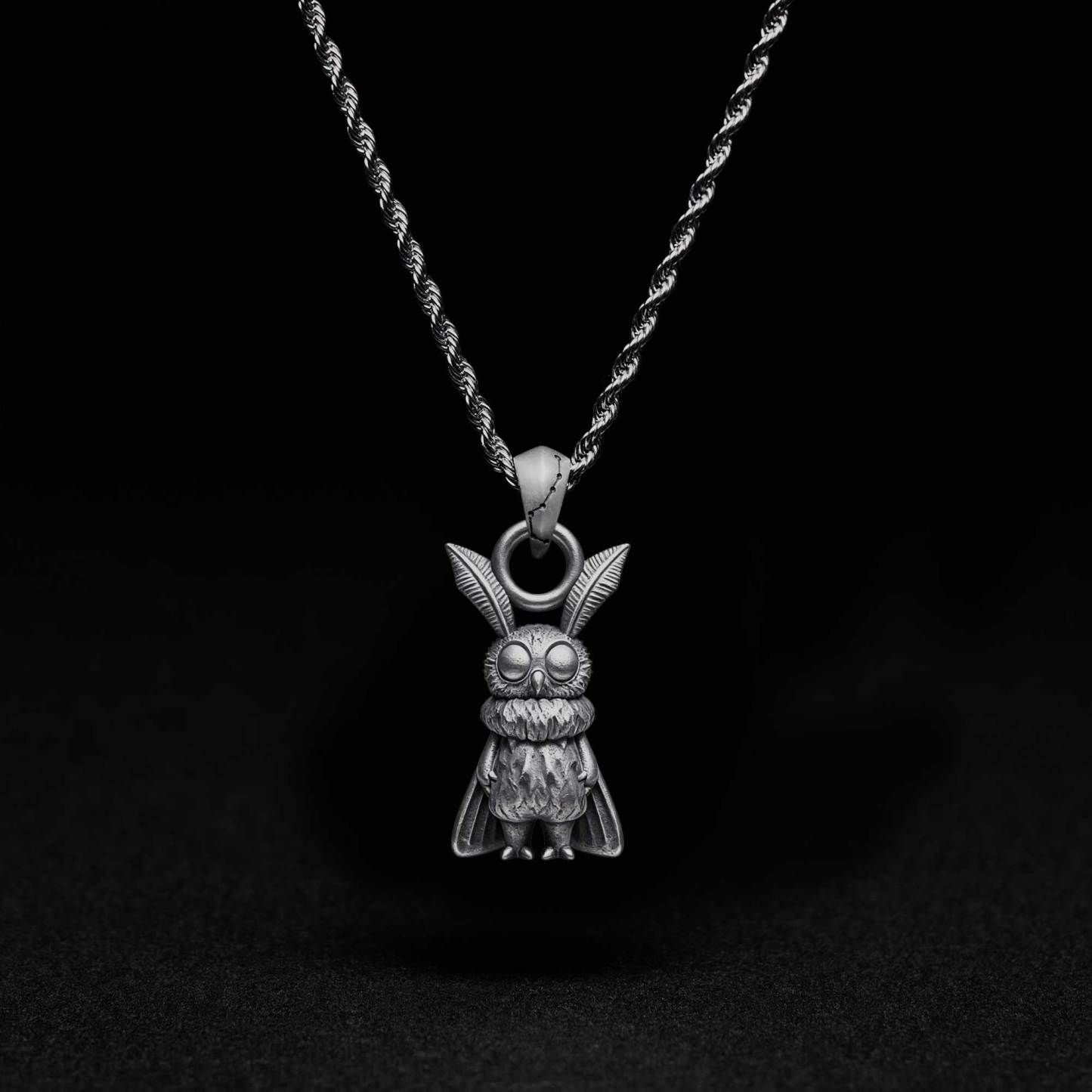Mothman Sculptural Necklace