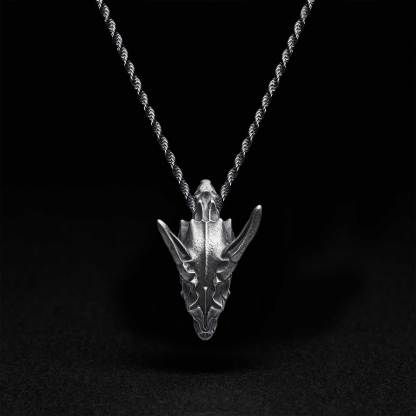 Viking Dragon Sculptural Necklace