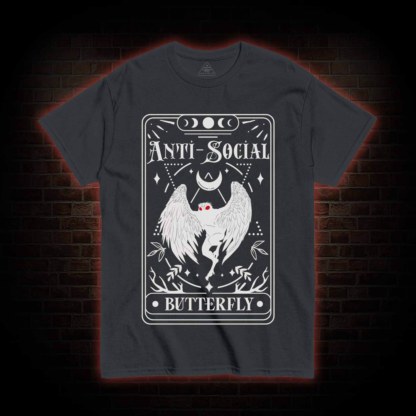 Mothman Tarot Card T-shirt