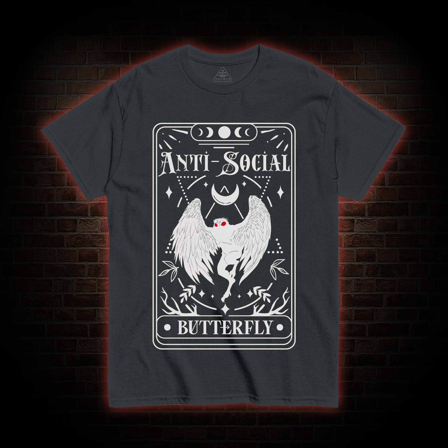 Mothman Tarot Card T-shirt