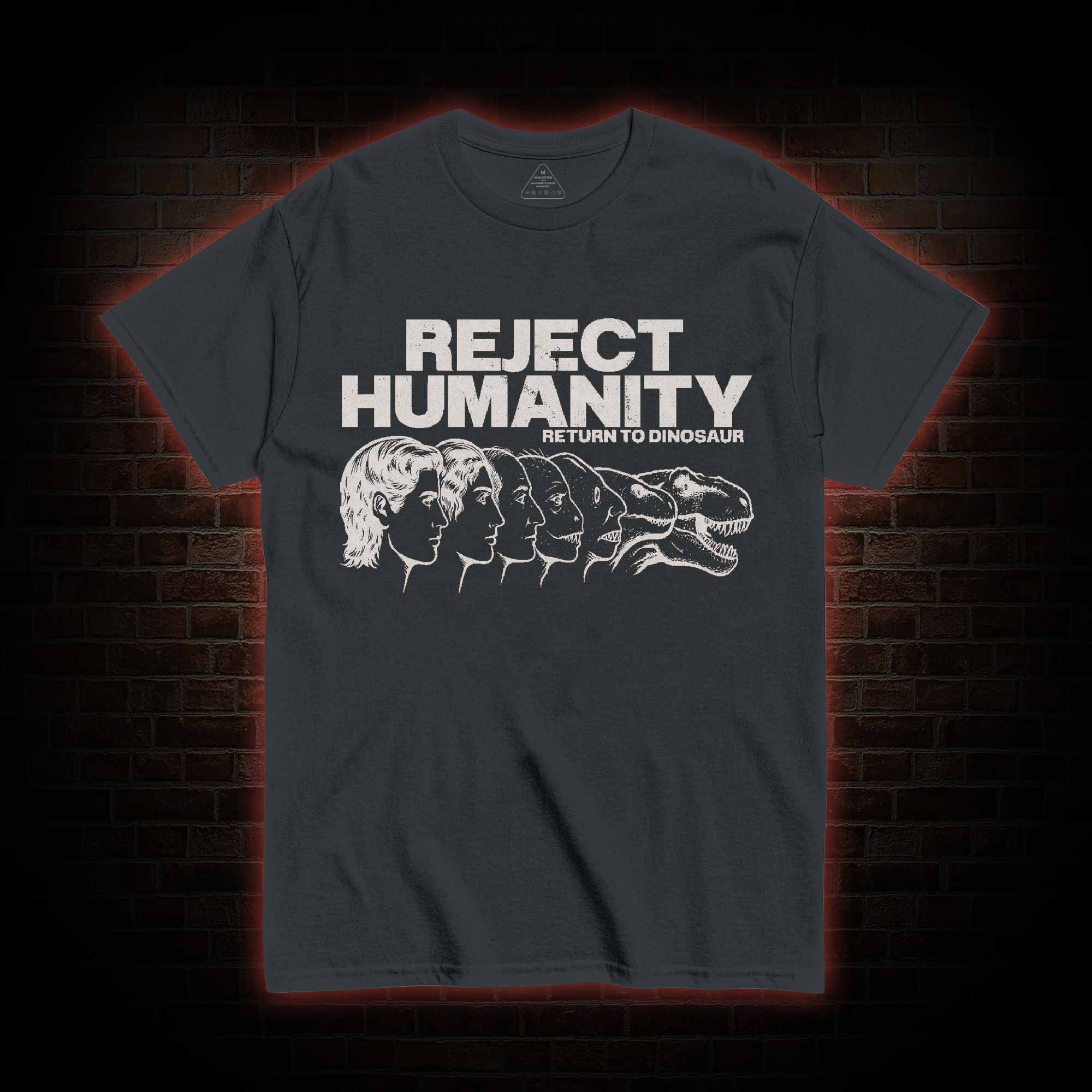 Humanity Return to Dinosaur T-shirt