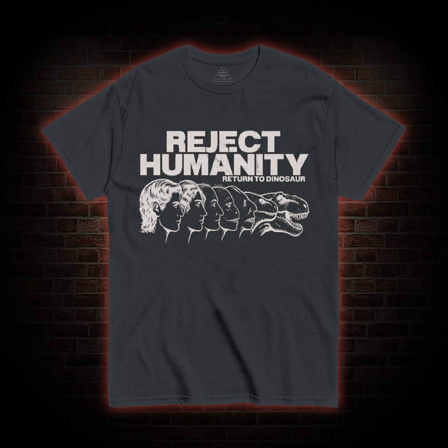 Humanity Return to Dinosaur T-shirt
