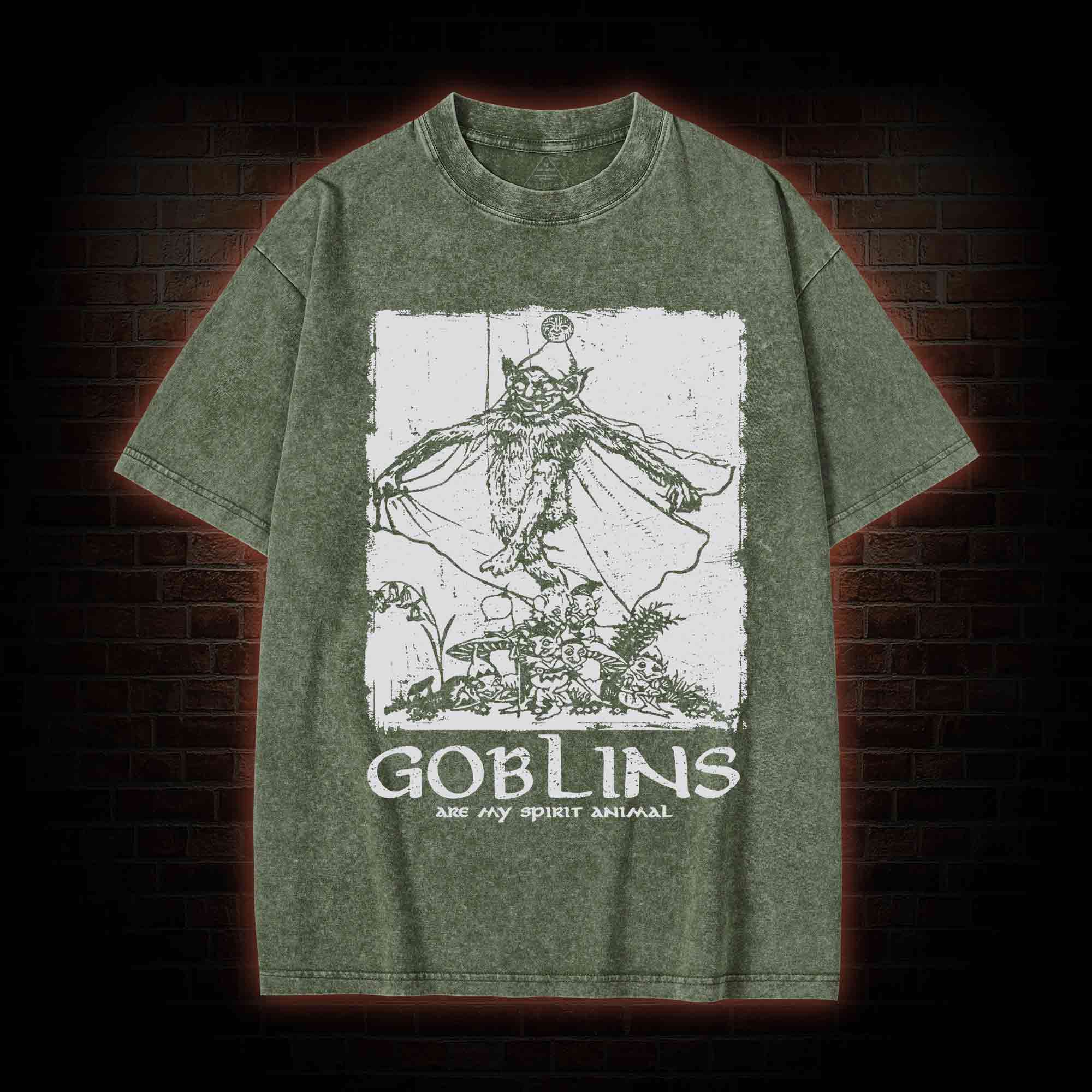 Goblins Washed T-shirt
