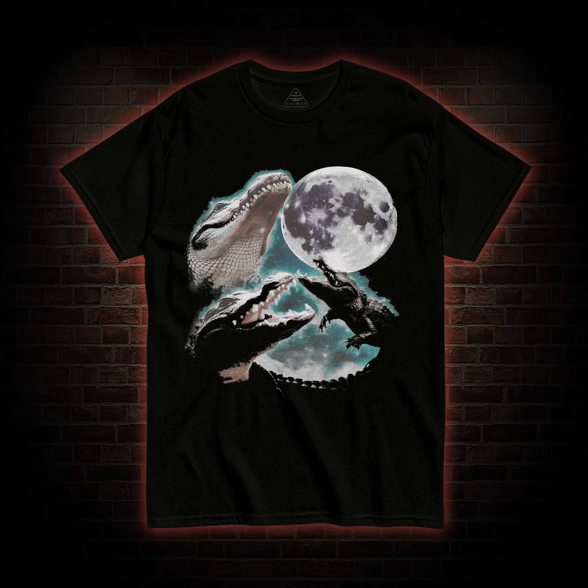 Three Alligator Moon T-shirt