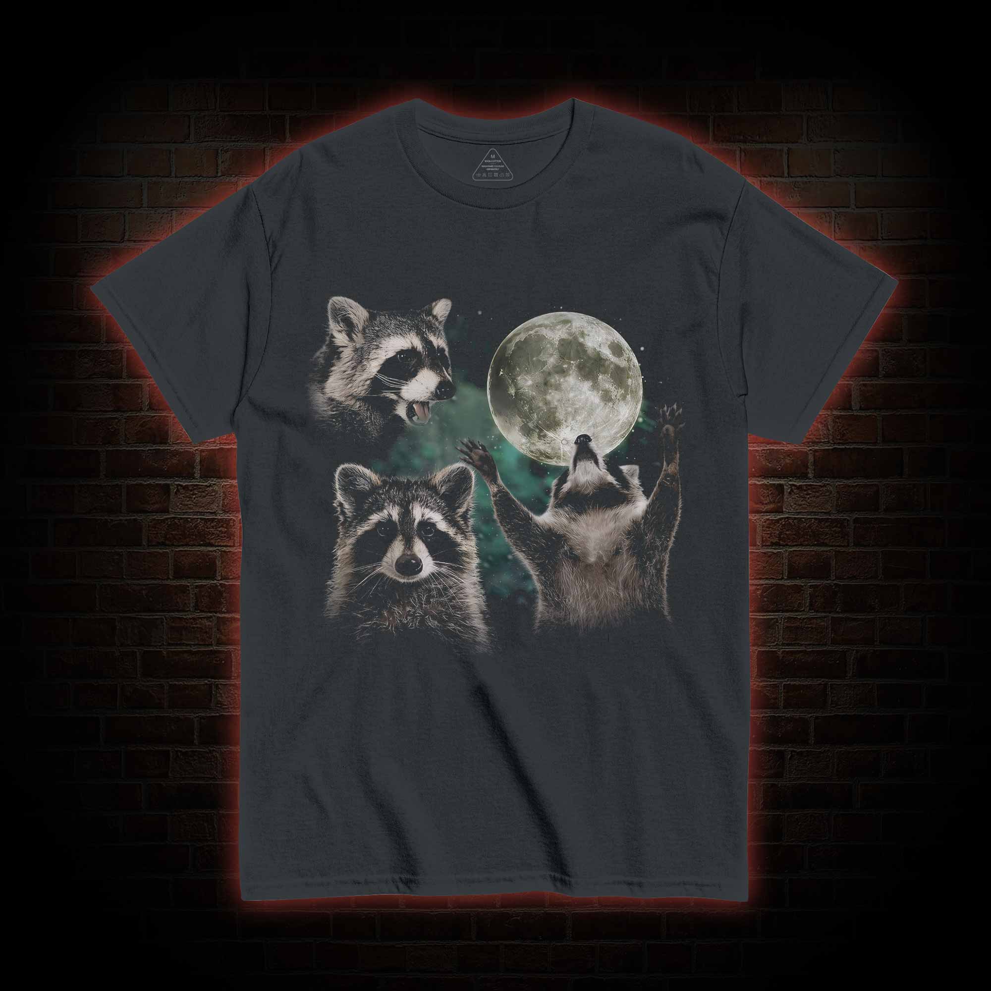 Three Raccoons T-shirt