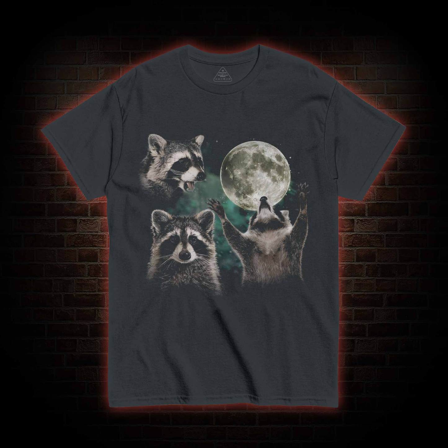 Three Raccoons T-shirt