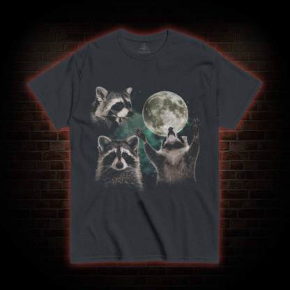 Three Raccoons T-shirt