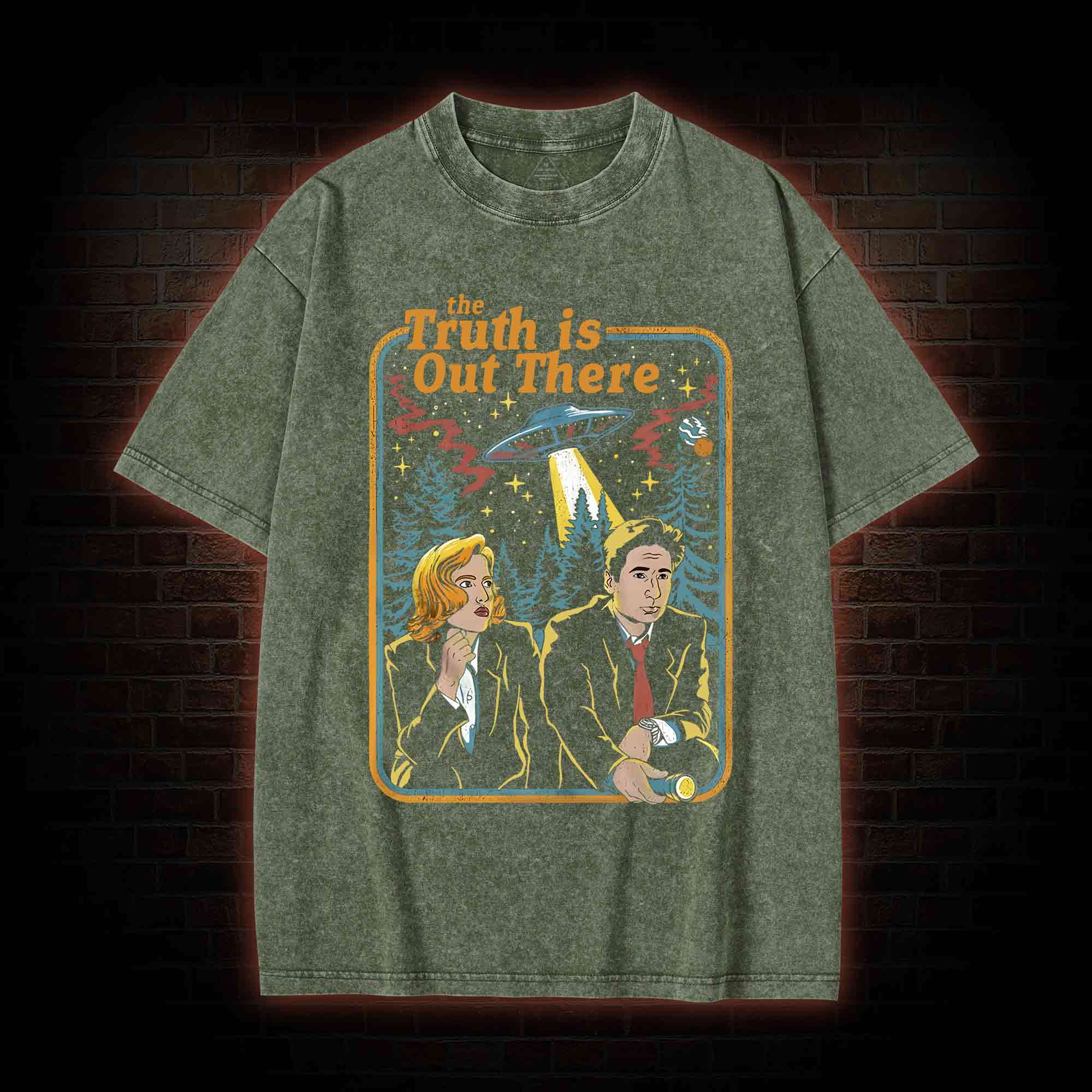 The Truth Is Out There Washed T-shirt