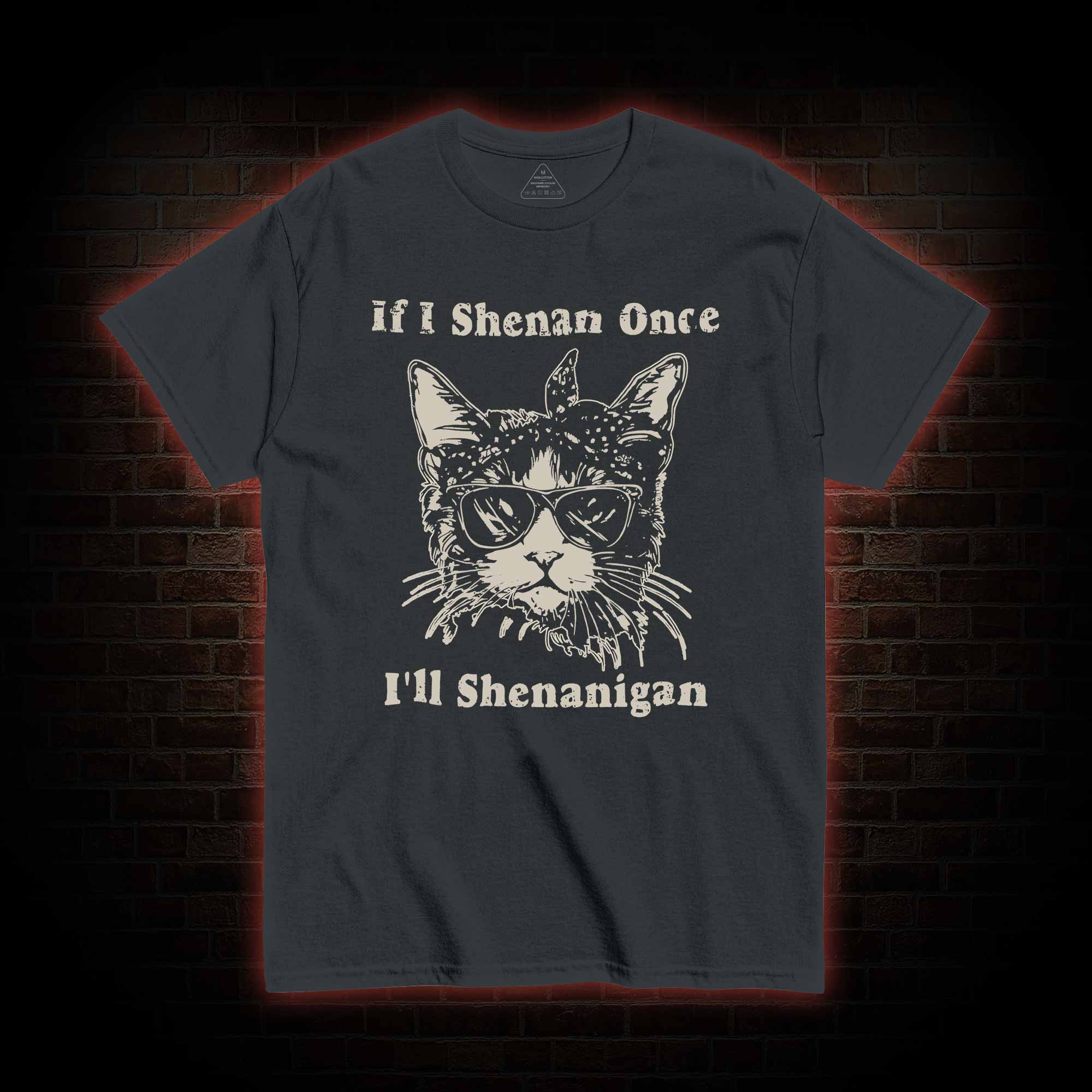 If I Shenan Once I'll Shenanigan T-shirt