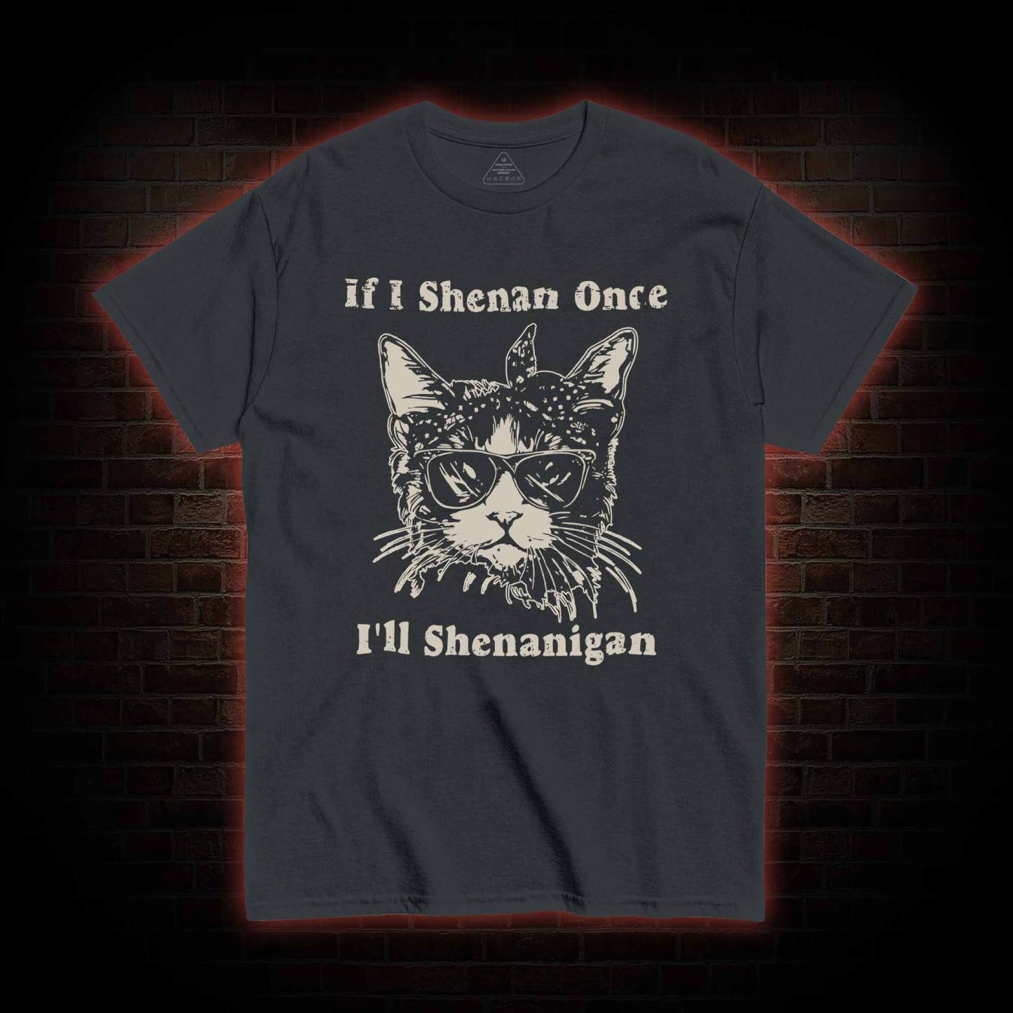 If I Shenan Once I'll Shenanigan T-shirt