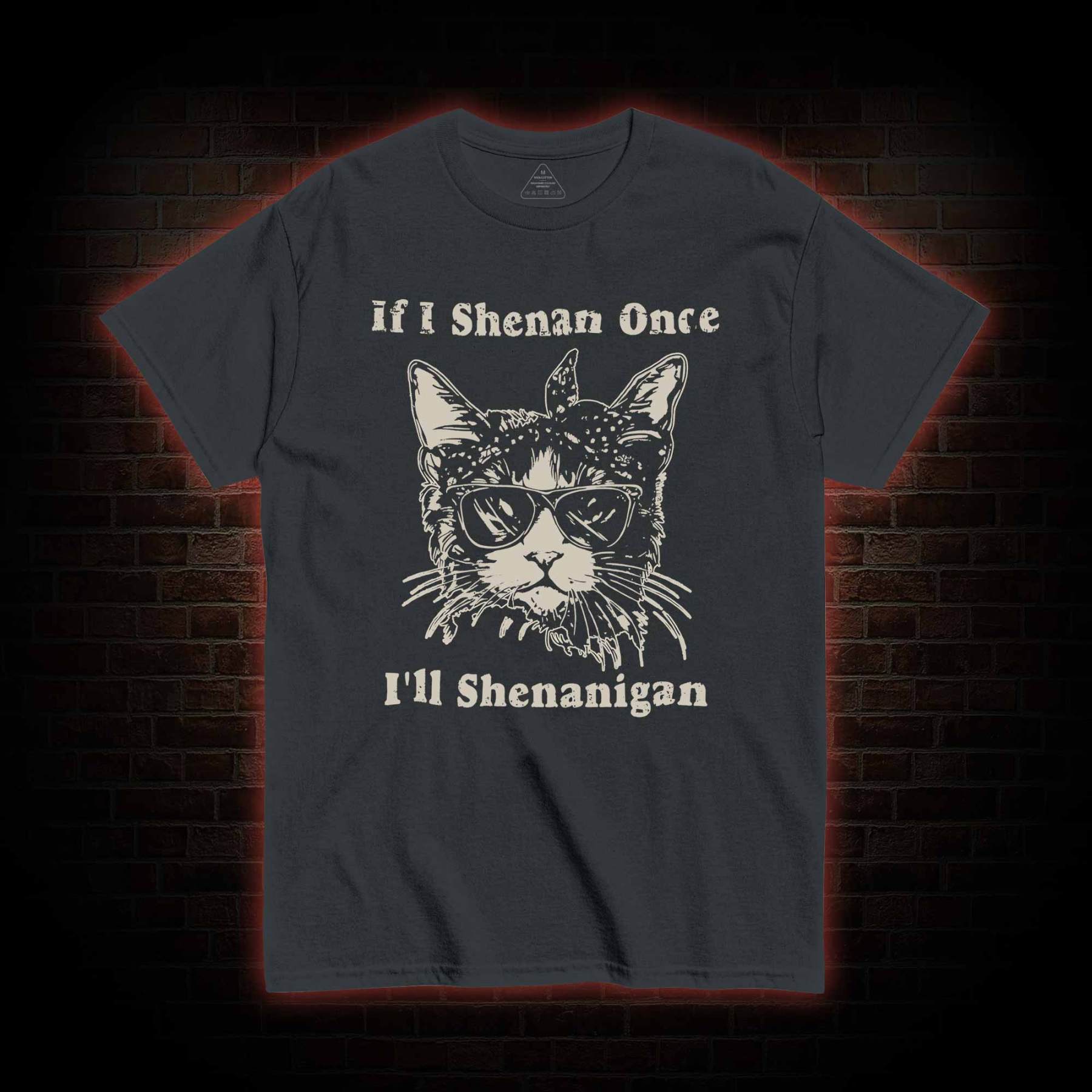 If I Shenan Once I'll Shenanigan T-shirt