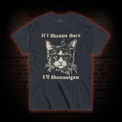 If I Shenan Once I'll Shenanigan T-shirt