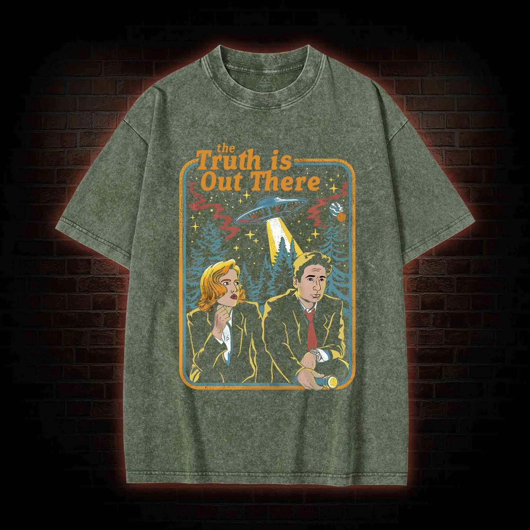 The Truth Is Out There Washed T-shirt