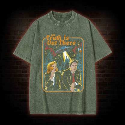 The Truth Is Out There Washed T-shirt