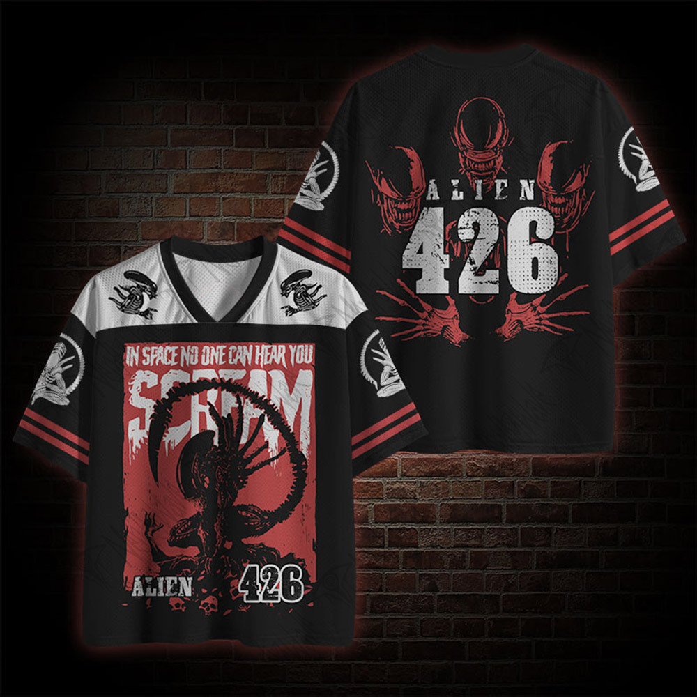 Nobody Heard Your Screams Mesh Jersey