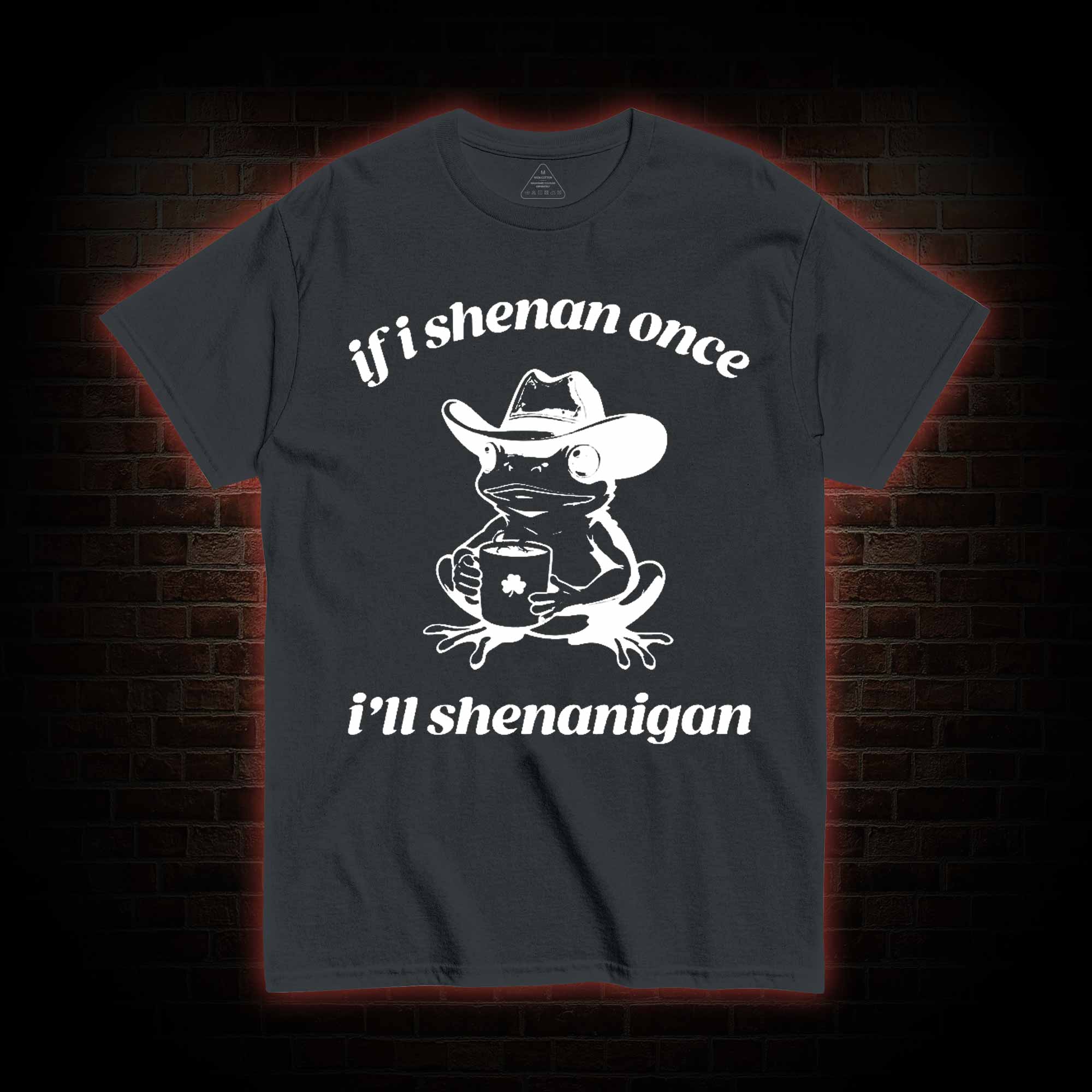 If I Shenan Once I'll Shenanigan T-shirt