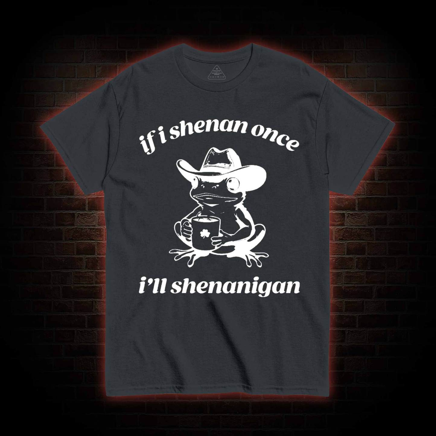 If I Shenan Once I'll Shenanigan T-shirt