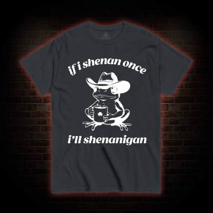 If I Shenan Once I'll Shenanigan T-shirt