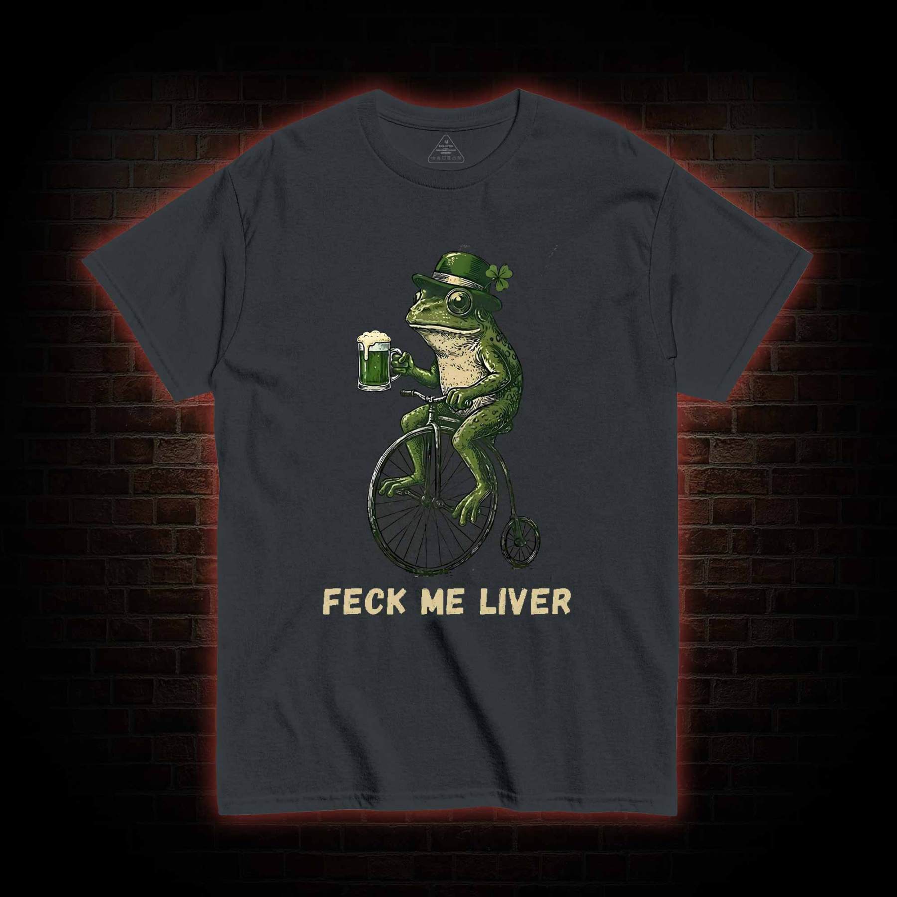 Funny Irish Frog T-shirt