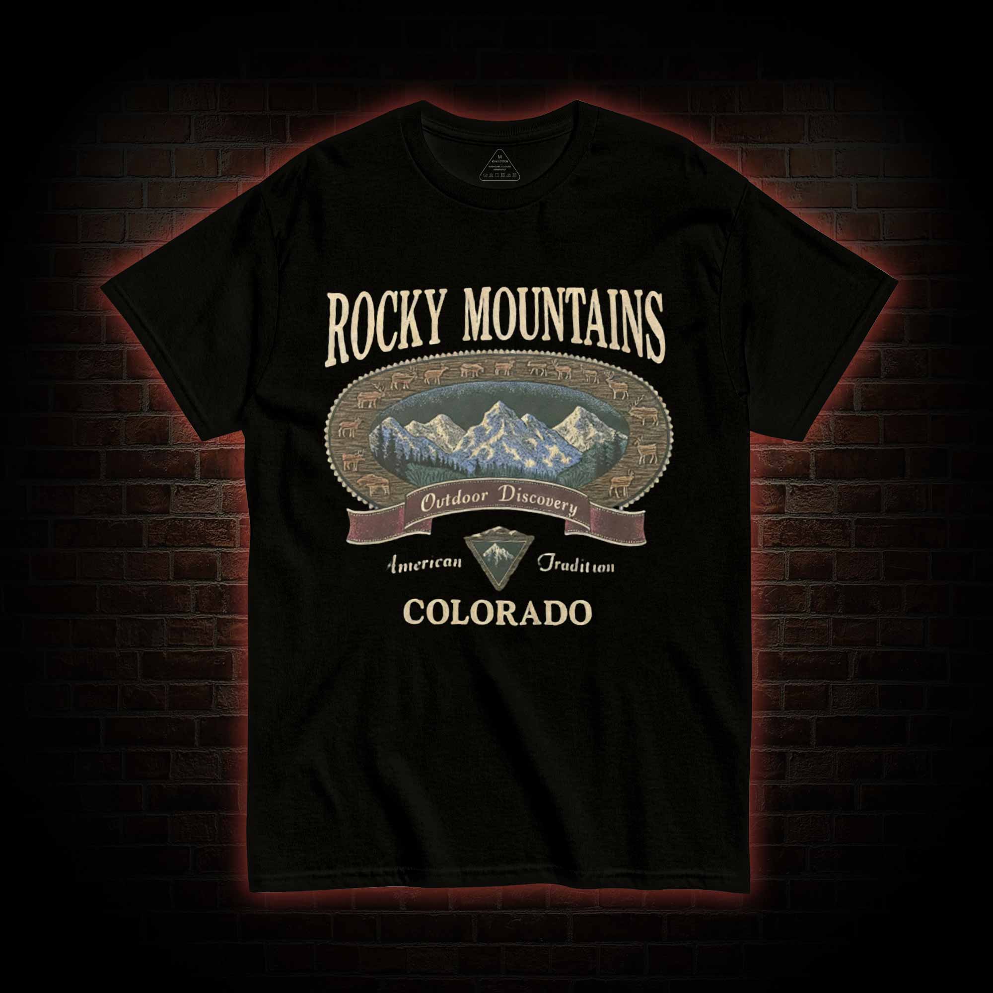 Vintage Rocky Mountains Colorado T-shirt
