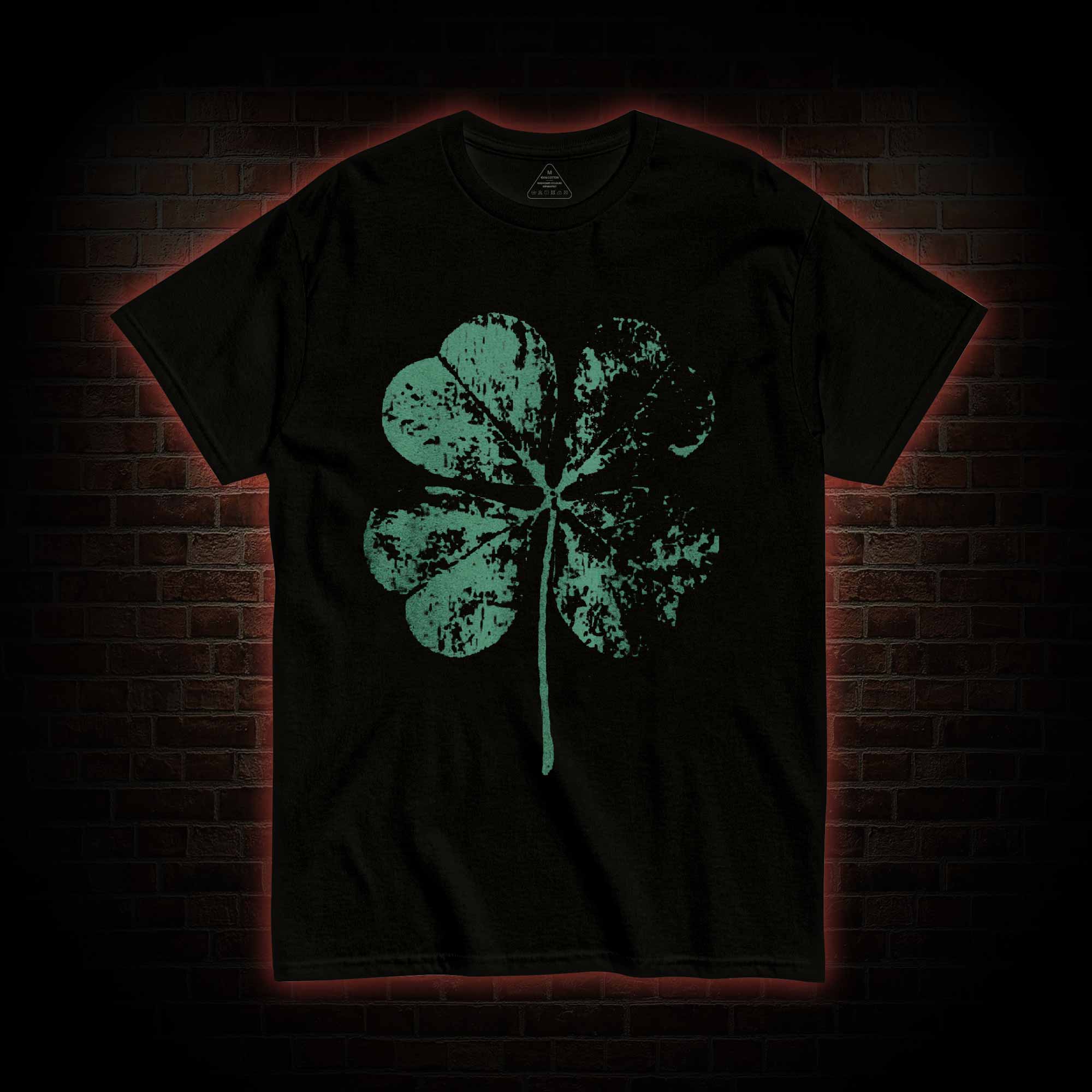 Large 4 Leaf Clover T-shirt