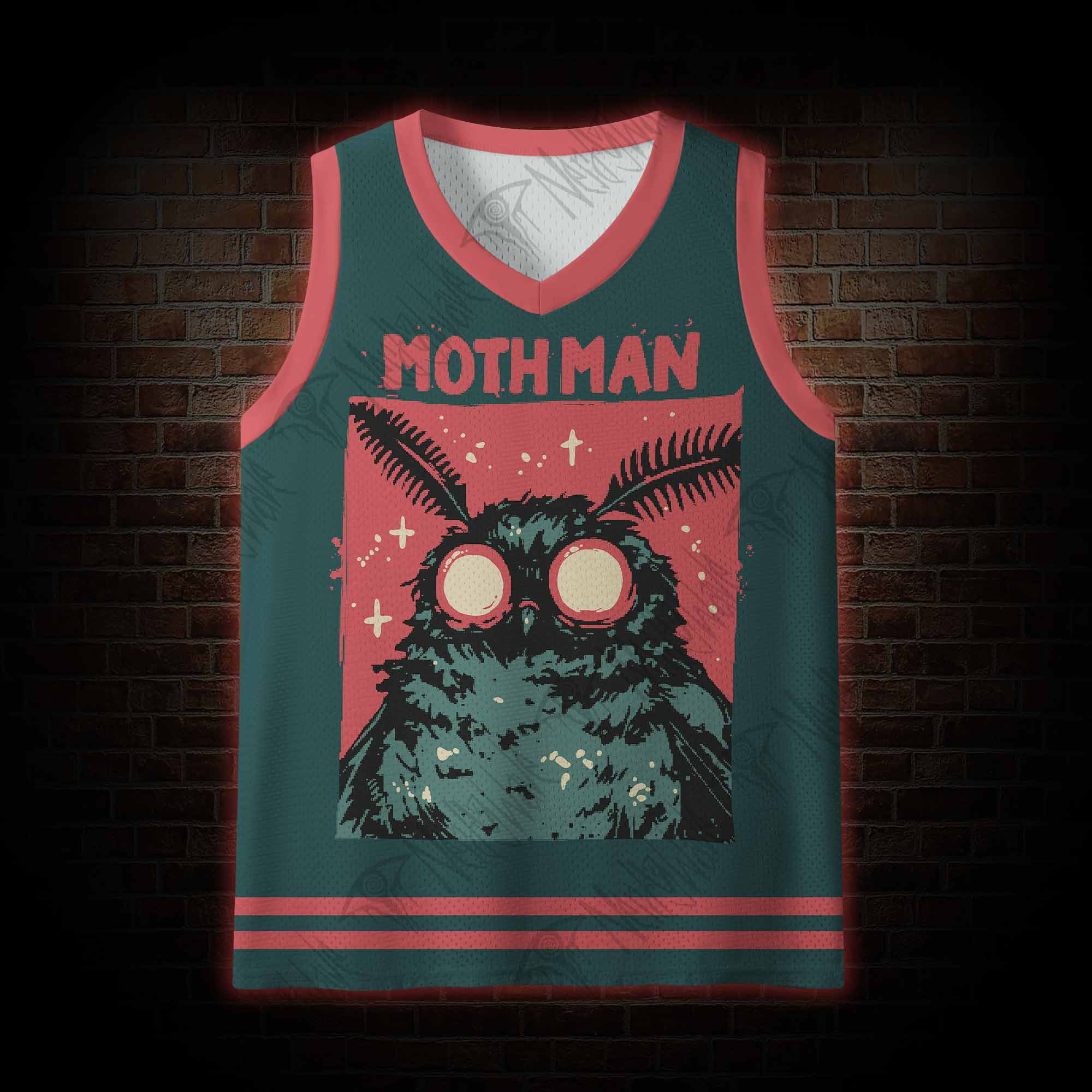 Mothman Mesh Jersey Tank Top