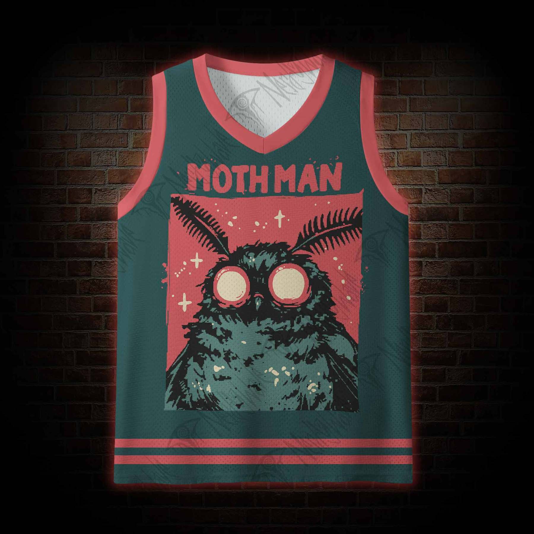Mothman Mesh Jersey Tank Top