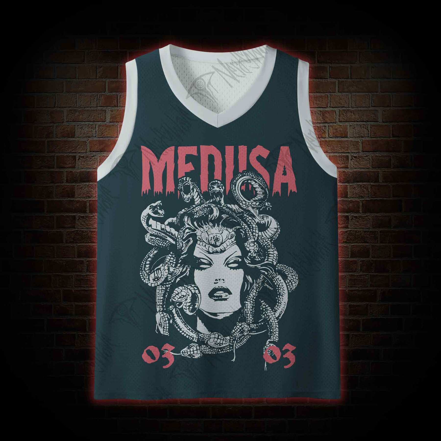 Medusa Mesh Jersey Tank Top