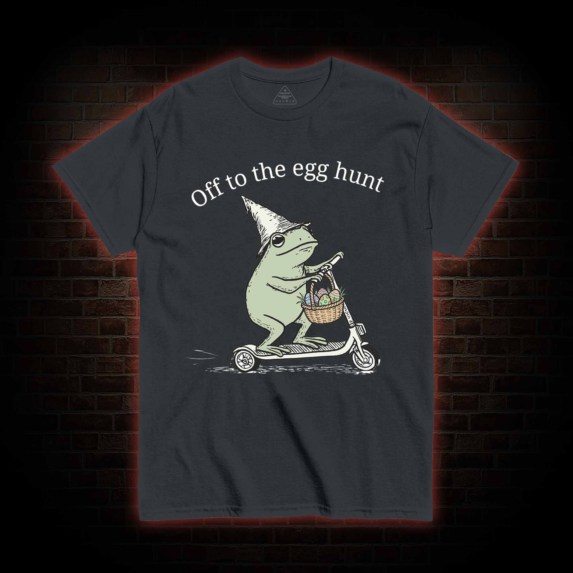 Off to the Egg Hunt T-shirt