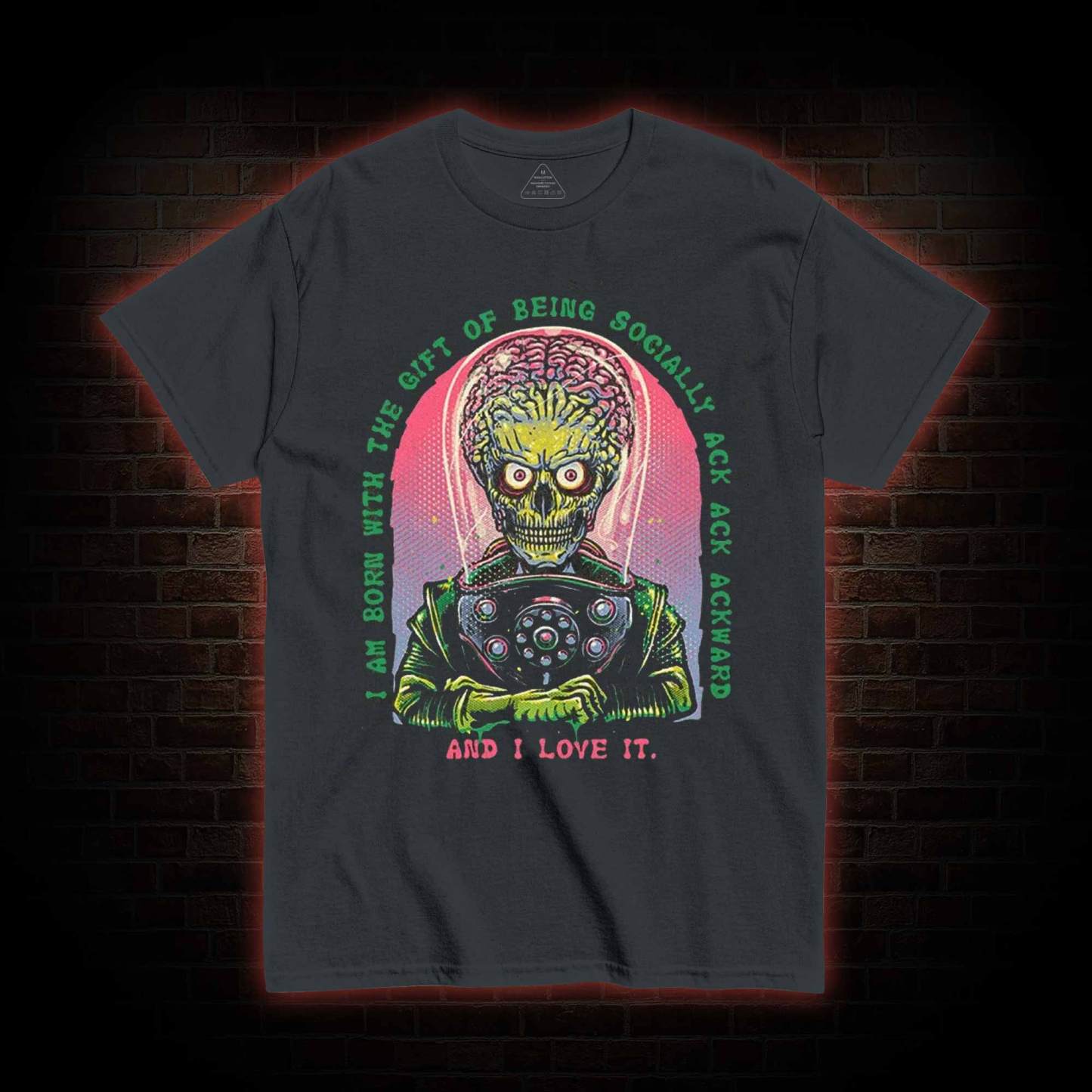 Socially Ack Ack Ackward T-shirt