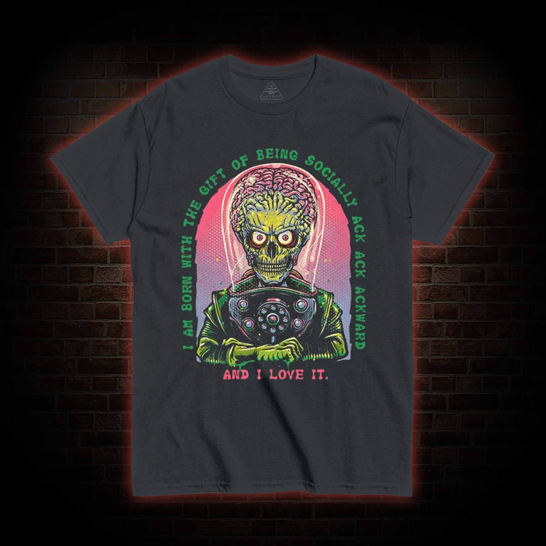 Socially Ack Ack Ackward T-shirt