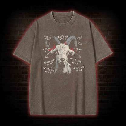 Evil Goat Washed T-shirt